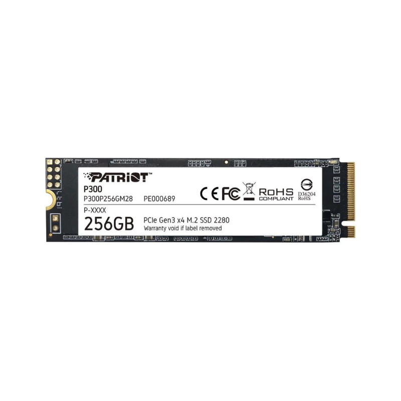 Patriot P300 256GB NVMe M.2 Internal SSD - مساحة تخزين